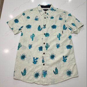 Baja Llama Men's 7-Sea Button Down Shirt - Medium
